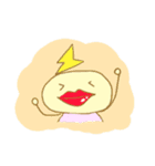モアジーちゃんと愉快で癖のある仲間たち（個別スタンプ：4）