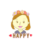 モアジーちゃんと愉快で癖のある仲間たち（個別スタンプ：15）