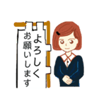 新入社員敬語（個別スタンプ：13）