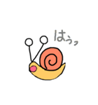 カタツムリちゃんスタンプ（個別スタンプ：6）