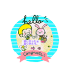 キッキーと仲良し♬（個別スタンプ：4）