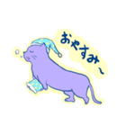 コーギー＆マンチカン（個別スタンプ：35）
