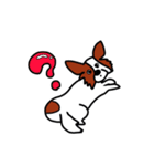 愛犬パピヨンのスタンプ（個別スタンプ：3）