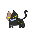 愛らしいねこのスタンプ（個別スタンプ：1）