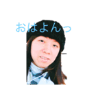 ゆりが喋ってます。ウサギとパンダもいるよ（個別スタンプ：2）