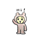 ボーロちゃんの日常（個別スタンプ：4）