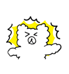 ぼさグマ 毎日使いの定番スタンプ（個別スタンプ：24）