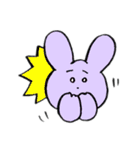 メンヘラうさぎちゃんとくまちゃん（個別スタンプ：17）