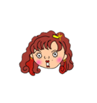 似顔絵スタンプ 飲み屋 ビビちゃん♡（個別スタンプ：3）