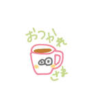 パステルカラーのおめめさん。（個別スタンプ：7）