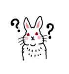 しろくろうさぎだよ（個別スタンプ：30）