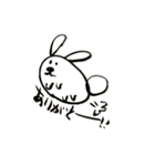 筆ペン動物（ありがとう）（個別スタンプ：15）