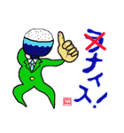 食物戦隊！皿リーマン！！（個別スタンプ：25）