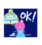 モモイロノウサギ(おとぎ話ver)（個別スタンプ：15）