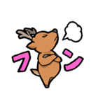 エゾシカスタンプ（個別スタンプ：16）