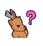 エゾシカスタンプ（個別スタンプ：21）