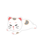 ラッキーキャット日記（個別スタンプ：12）