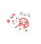 ラッキーキャット日記（個別スタンプ：15）