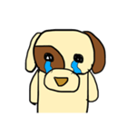 犬のわんたぬすと愉快な仲間たち <きほん>（個別スタンプ：15）