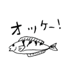 脱力！ 海辺のなかまたち（個別スタンプ：1）