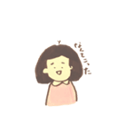 ぼぶへあのおんなのこ（個別スタンプ：2）