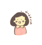 ぼぶへあのおんなのこ（個別スタンプ：4）