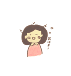 ぼぶへあのおんなのこ（個別スタンプ：9）