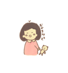 ぼぶへあのおんなのこ（個別スタンプ：10）