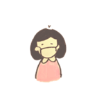 ぼぶへあのおんなのこ（個別スタンプ：21）