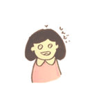 ぼぶへあのおんなのこ（個別スタンプ：24）