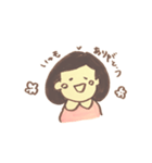 ぼぶへあのおんなのこ（個別スタンプ：35）