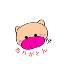 メゲないオジさんwithブタetc（個別スタンプ：3）