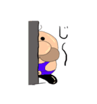 メゲないオジさんwithブタetc（個別スタンプ：11）
