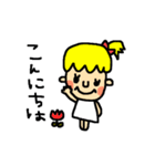 かわいい女の子の日常スタンプ★（個別スタンプ：3）