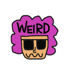 SAY HI WITH AFRO（個別スタンプ：9）