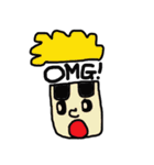 SAY HI WITH AFRO（個別スタンプ：10）