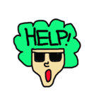 SAY HI WITH AFRO（個別スタンプ：11）