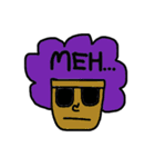 SAY HI WITH AFRO（個別スタンプ：12）