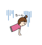 ヨガ好きのための使えるスタンプ（個別スタンプ：21）