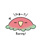 色々インコちゃんの日常スタンプ（個別スタンプ：10）