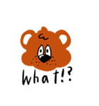 くま太郎とともだち（個別スタンプ：3）