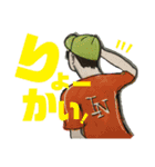 キャップメン。（個別スタンプ：5）