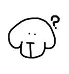 ほんわかする犬（個別スタンプ：2）