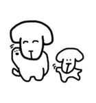 ほんわかする犬（個別スタンプ：13）