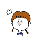 表情、ゆたかちゃん（個別スタンプ：6）