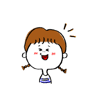 表情、ゆたかちゃん（個別スタンプ：9）