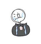 吹き出しのめがねにゃんこ（個別スタンプ：11）
