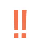 本当に大きい文字（個別スタンプ：6）