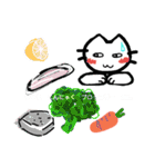 フィットネス猫ネコ（個別スタンプ：24）