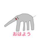 ラクダとゾウ（個別スタンプ：5）